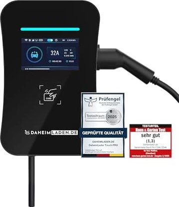 DaheimLaden DaheimLader Touch 22kW, 7.5m Ladekabel