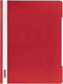 Herlitz Schnellhefter Kunststoff, A4, rot, 10er-Pack