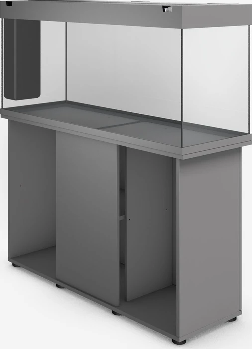 Juwel Rio 240 LED Aquarium-Set mit Unterschrank, grau/grau, 240l