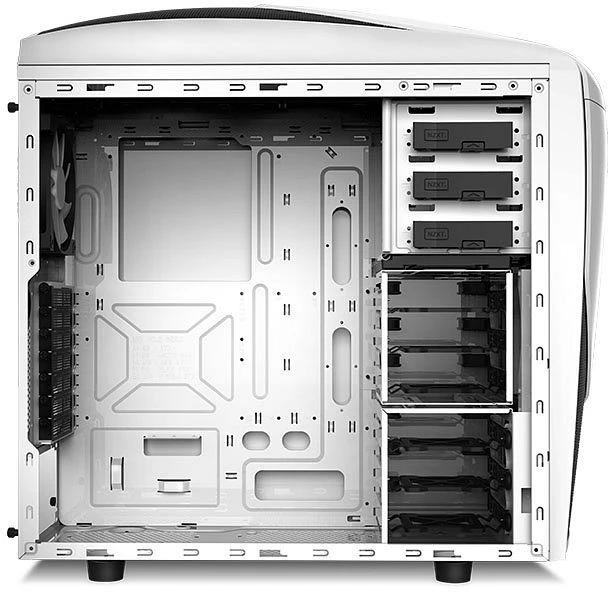 NZXT Phantom 240 weiß, Acrylfenster