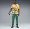 Puma FIFA WM 2026 Senegal Aufwärmtrikot kurzarm pele yellow/wild green (Herren) Vorschaubild
