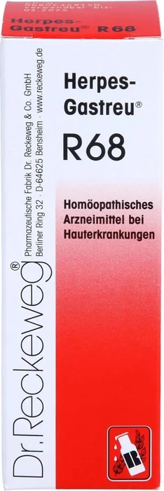 Dr.Reckeweg Herpes Gastreu R68 Tropfen zum Einnehmen