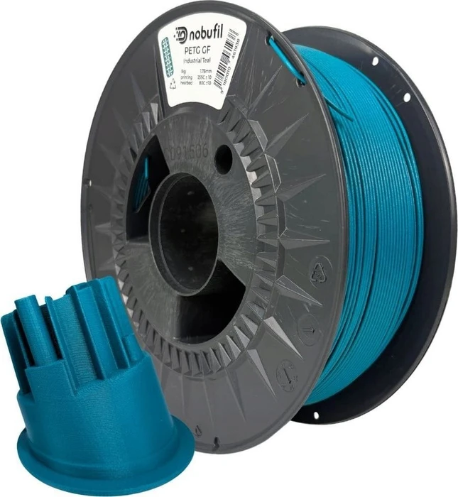 Nobufil PETG GF PETG, Industrial Teal, Spule, 1.75mm, 1.00kg