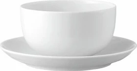 Rosenthal studio-line Moon Weiß Sauciere mit Untertasse, 2-tlg.