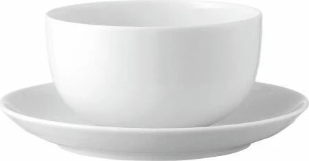 Rosenthal studio-line Moon Weiß Sauciere mit Untertasse, 2-tlg.