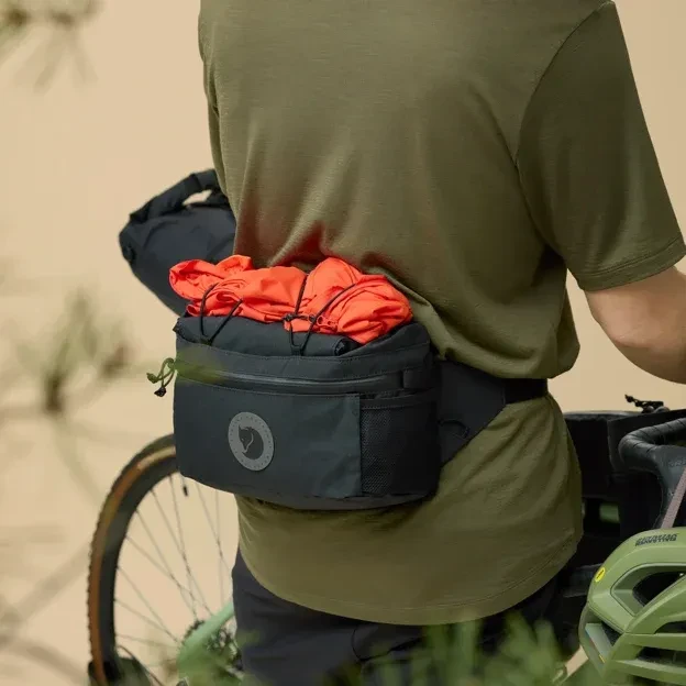 Fjällräven Hoja Expandable Hip Pack Bauchtasche schwarz
