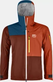 Ortovox 3L Ortler Funktionsjacke clay orange (Herren)