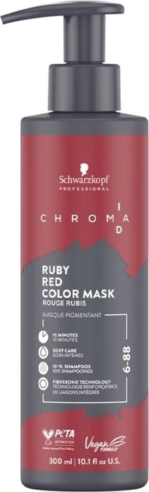 Schwarzkopf Chroma ID Bonding Color Mask Haartönung 6-88 ruby red, 300ml