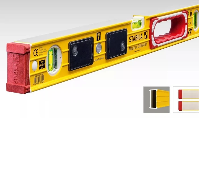 Stabila 196-2 LED Wasserwaage 120cm