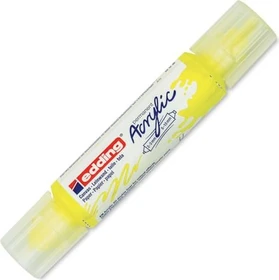 edding 5400 Acrylmarker 3D Double Liner neongelb