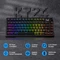 Redragon Behemoth K724 Pro Wireless, schwarz, LEDs RGB, Mint Mambo, USB/Bluetooth, US Vorschaubild