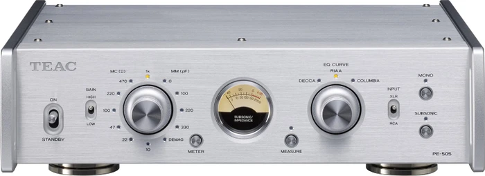 TEAC PE-505 silber