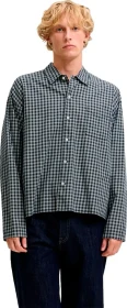 Jack & Jones Wide Fit Hemd langarm ocean cavern (Herren)