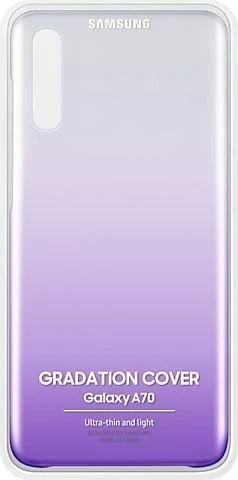 Samsung Gradation Cover für Galaxy A70 violett