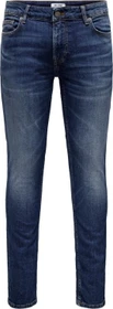 ONLY & SONS Slim Mid Loom Jeans blue denim (Herren)