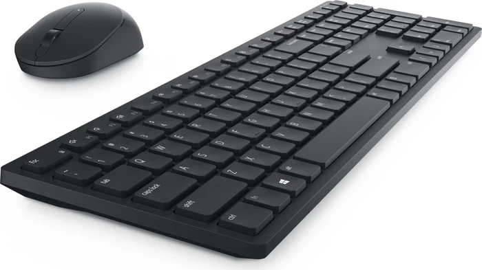 Dell KM5221W Pro Wireless Keyboard and Mouse, schwarz, USB, DE