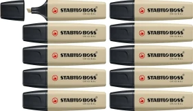 STABILO Boss Original NatureColors schlammgrün, 10er-Pack