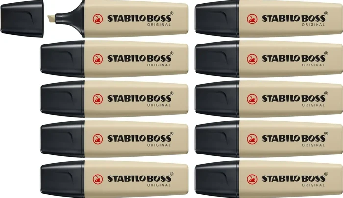STABILO Boss Original NatureColors schlammgrün, 10er-Pack