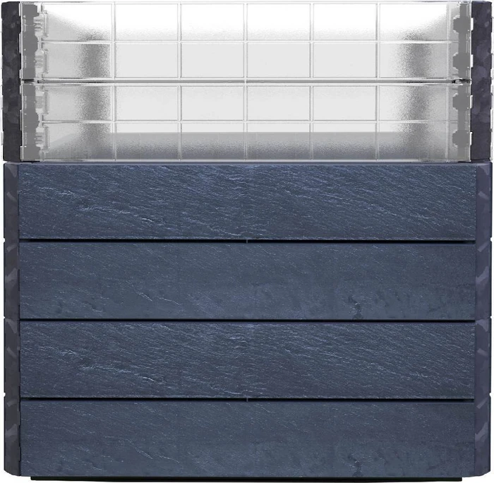 Garantia Ergo Quadro Turbo L75 Hochbeet 80x80cm stone