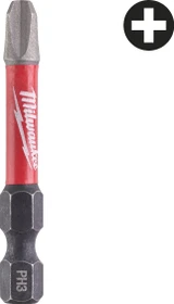 Milwaukee Shockwave Kreuzschlitz Bit 1/4", PH3x50mm, 1 Stück
