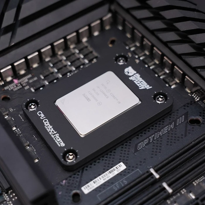 Thermal Grizzly CPU Contact Frame, Gen. 12/13 Intel CPU, Contact Frame by der8auer, CPU-Kontaktrahmen