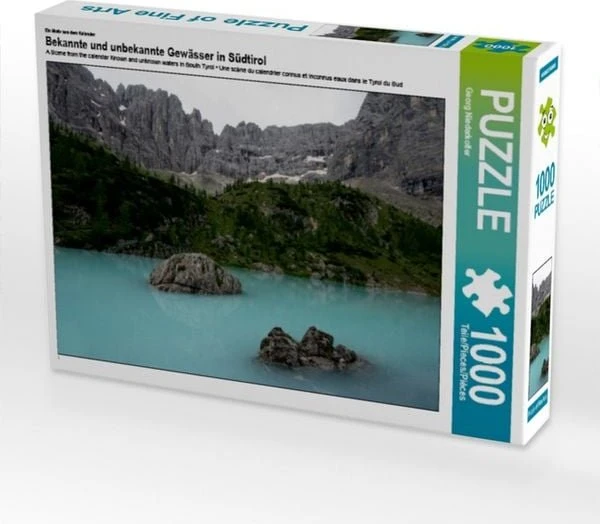 Calvendo Ein Motiv aus dem Kalender Bekannte und unbekannte Gewässer in Südtirol