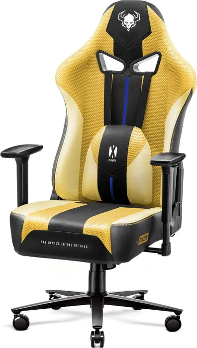 Diablo Chairs X-Player 2.0 King Gamingstuhl, gelb/schwarz