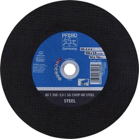 Pferd 80 T 350-3.0 L SG CHOP HD STEEL/25.4 Trennscheibe, 350x3x25.4mm, 10 Stück