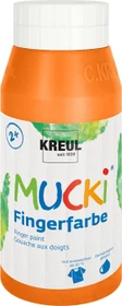 Kreul Mucki Fingerfarbe, orange, 750ml