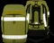 Dicota Hi-Vis 65 Liter, Notebook Rucksack, gelb Vorschaubild