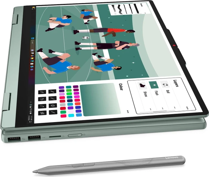 Lenovo IdeaPad 5 2-in-1 14AGP11 (IdeaPad 5a 2-in-1), Breeze Moss, Ryzen AI 5 430, 16GB RAM, 512GB SSD