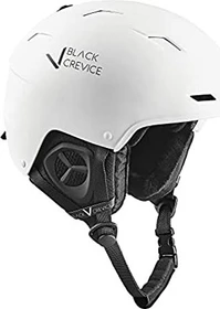 Black Crevice Gerlos Helm weiß