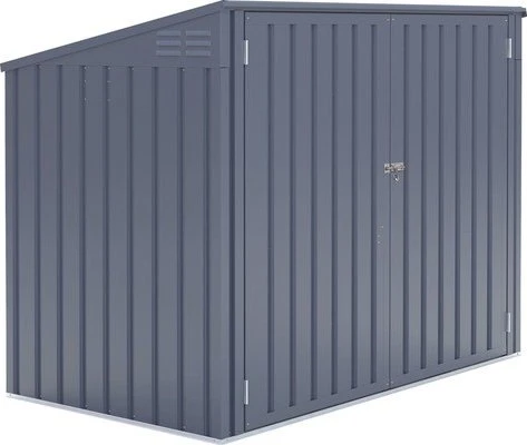 Westmann Komplex Mülltonnenbox 2x 240l dunkelgrau
