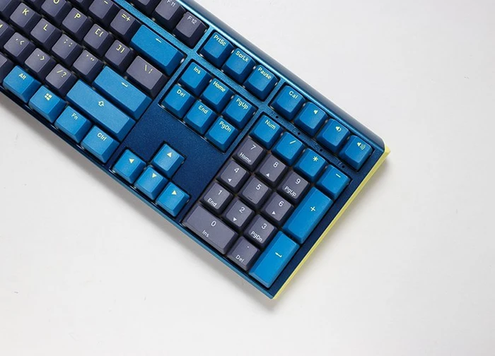 Ducky One 3 DayBreak PBT blau, LEDs RGB, MX RGB CLEAR, USB, DE