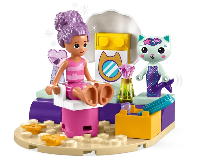 LEGO Gabbys Puppenhaus - Gabbys und Meerkätzchens Schiff und Spa