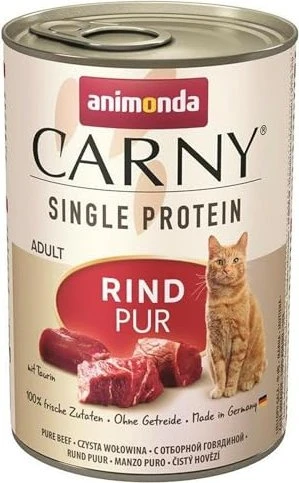 animonda Carny Single Protein Rind Pur, 2.40kg (6x 400g)