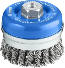 Bosch Professional Heavy for Metal Topfbürste gezopft, 90mm, 1 Stück