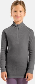 Odlo Active Warm Eco Half-Zip Funktionsshirt langarm steel grey melange (Junior)