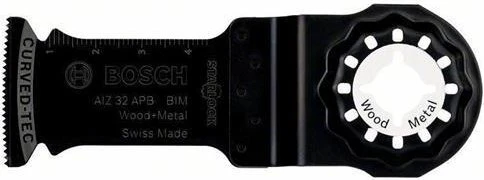 Bosch Professional AIZ28EB Wood and Metal BIM Tauchsägeblatt 28mm, 1 Stück