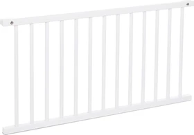 Babybay Verschlussgitter Kinderbett Boxspring XXL weiß lackiert