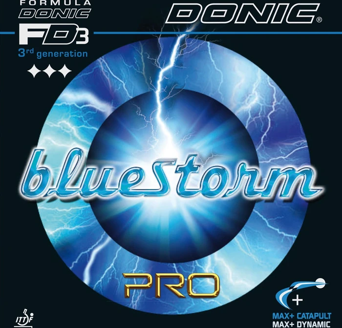 Donic Schildkröt Bluestorm Pro Belag schwarz