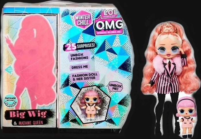 MGA Entertainment L.O.L. Surprise! - O.M.G. Big Wig and Madame Queen