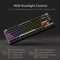RK Royal Kludge M75 Wireless, grau/schwarz, LEDs RGB, hot-swap, RK RED, USB/Bluetooth, US Vorschaubild