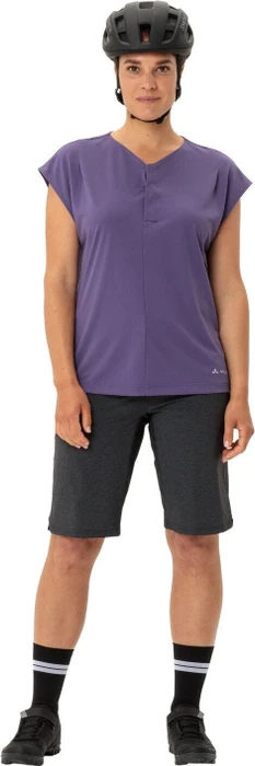 Vaude Adlux Trikot ärmellos mulberry (Damen)