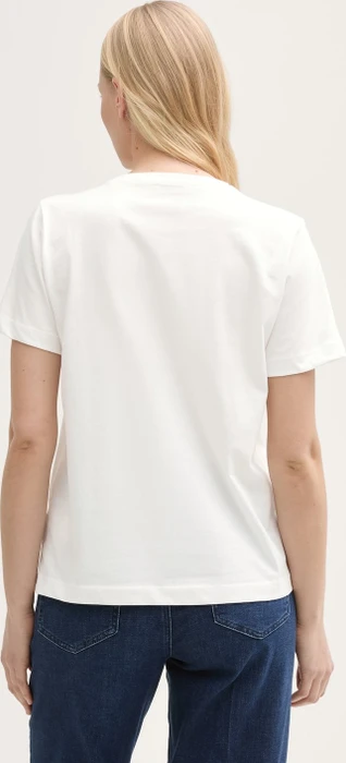 Tom Tailor Print T-Shirt kurzarm off white 3 (Damen)