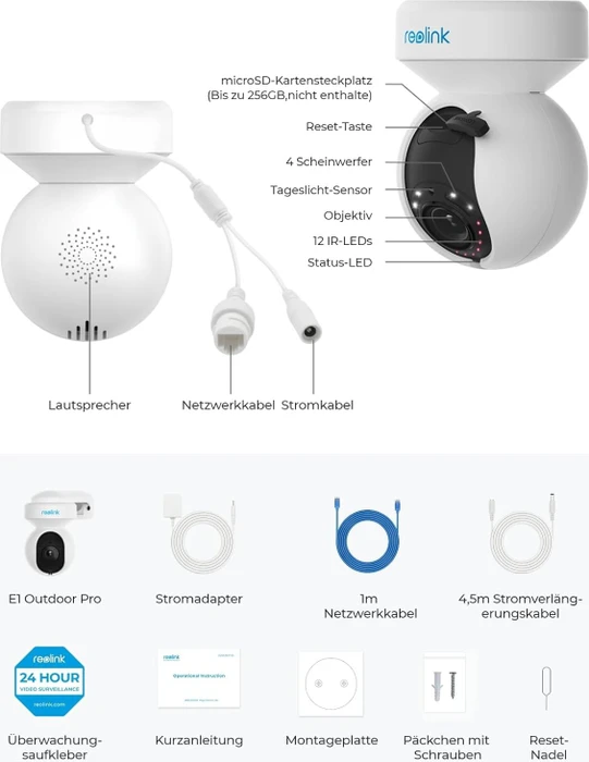 Reolink E1 Outdoor Pro / E560 weiß