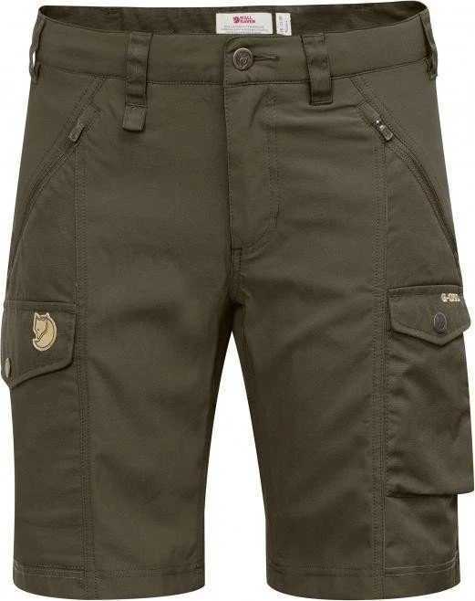 Fjällräven Nikka Curved Hose kurz dark olive (Damen)