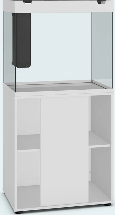 Juwel Lido 200 LED Aquarium-Set mit Unterschrank, weiß/weiß, 200l