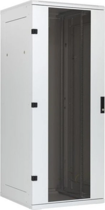 Triton RMA N 19" Standverteiler, 600x800 22HE, Sicherheitsglastür, IP20, grau, 900mm tief