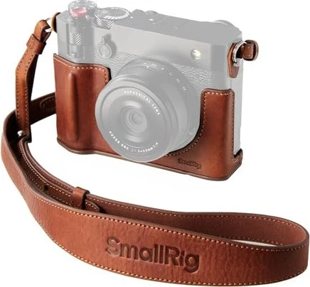 SmallRig Ledertaschen-Set für Fujifilm GFX100RF braun